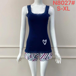 Пижама шорты и майка 8027