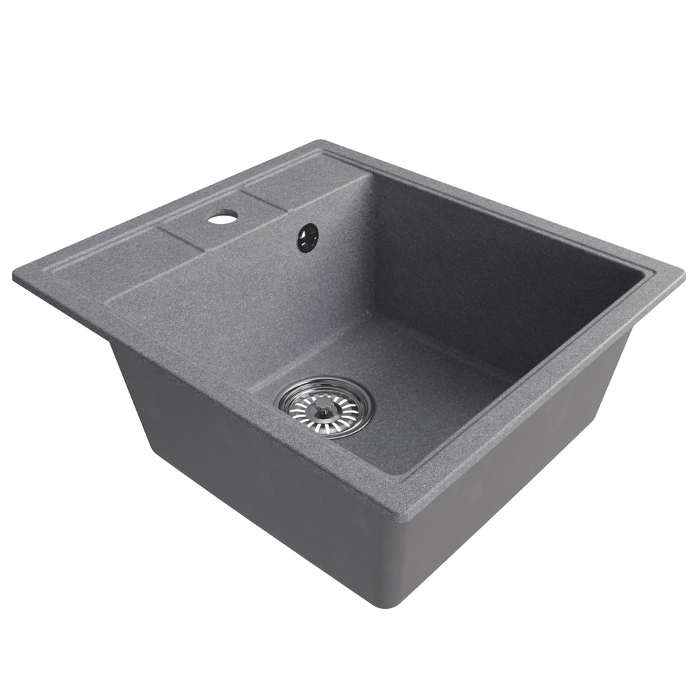 Мойка ML-GM28 КОМФОРТ графит (342), 450*500*190мм