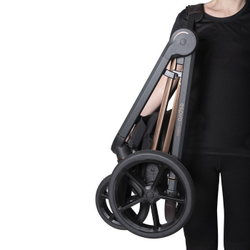Детская коляска Espiro Miloo 2 в 1 2024 110 diamond black