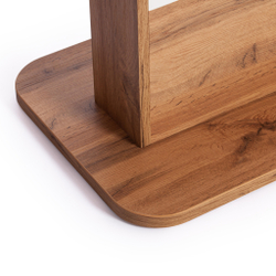 Стол обеденный SMART ЛДСП, 105-140х68,6х75 см, Дуб вотан/Белый