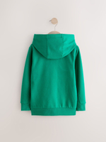 Толстовка с капюшоном на молнии для мальчика Next E43-857, Зеленый