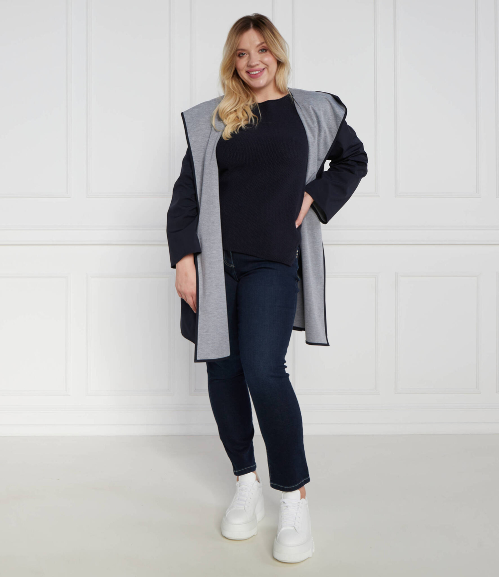 Свитер PLUS SIZE Persona by Marina Rinaldi - темно-синий(1361093)