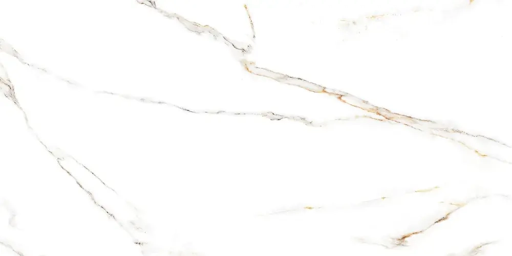 Керамогранит Alma Ceramica GFA114ECL04P Extra Calacatta 114x57 белый полированный под мрамор