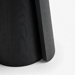 Обеденный стол ROLL WOOD black