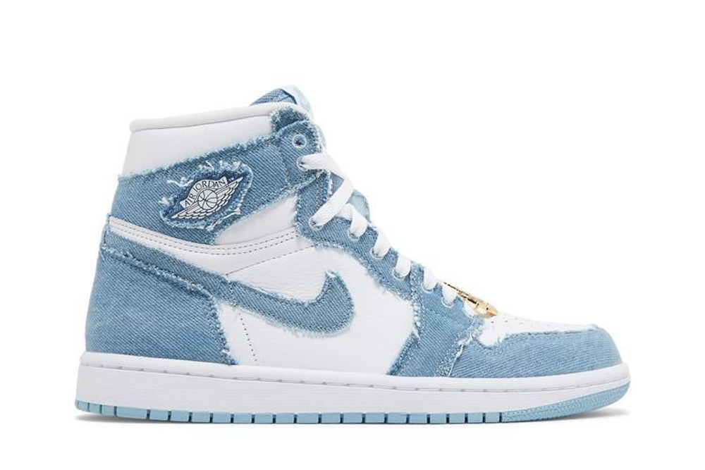 Кроссовки Jordan Air Jordan 1 Retro High Og "Denim" (Женская размерная сетка)