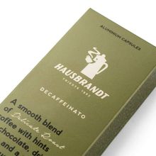 Кофе в капсулах Hausbrandt Decaffeinato, 4 упаковки по 10 шт