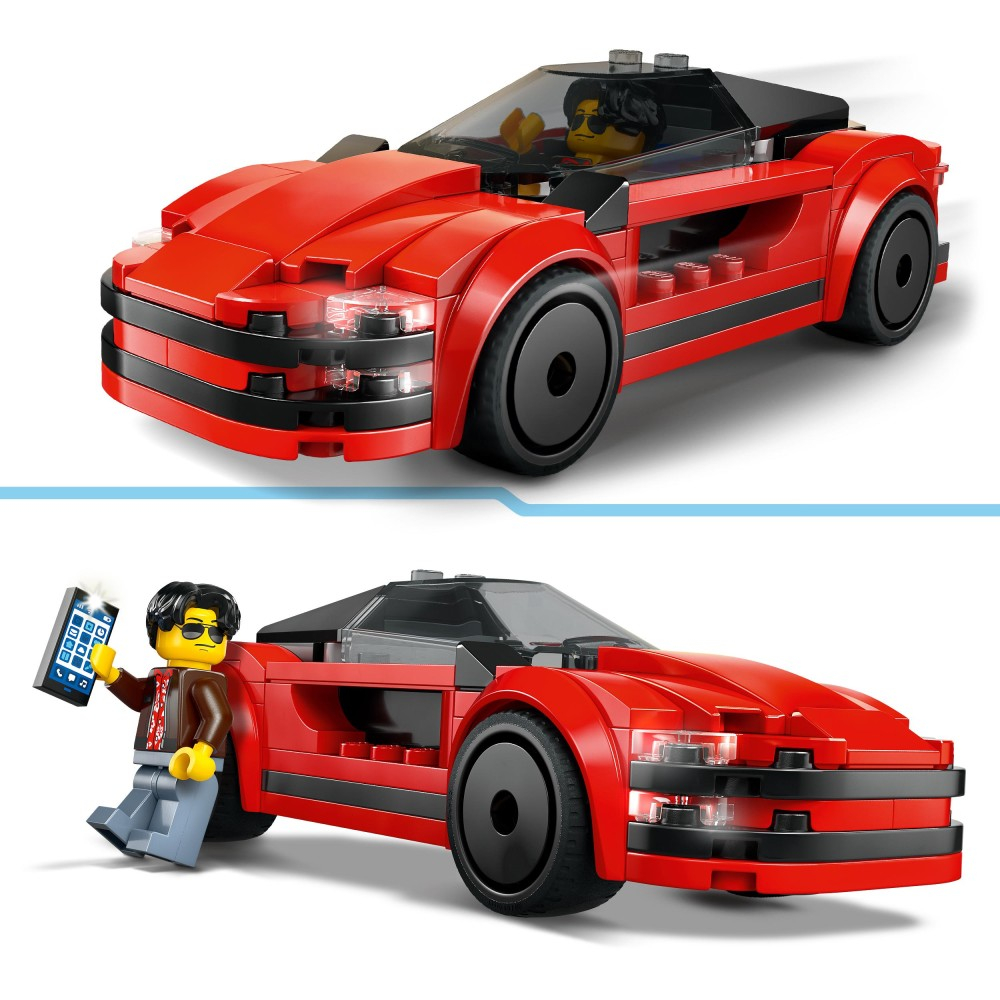 LEGO City - Красный спортивный автомобиль 60448
