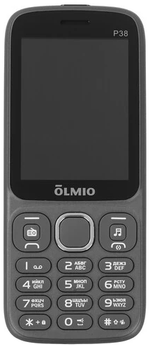 Мобильный телефон OLMIO P38 серый