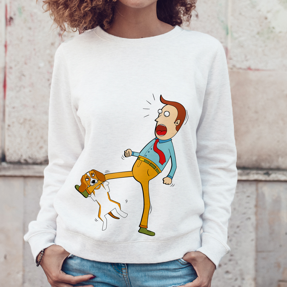 Свитшот "Злой Бигль"