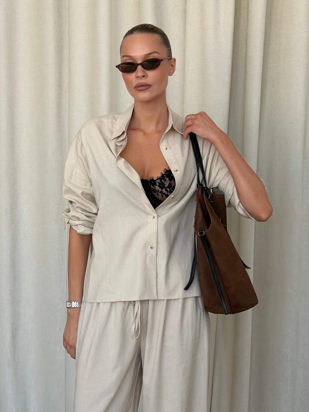 Рубашка LINEN basic