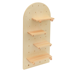 Полка настенная 38х80см Bergenson Bjorn Shely светлое дерево