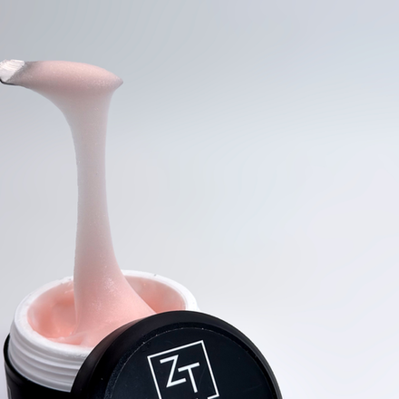 TZ Полигель с шиммером "Natural rose glow" (Натурально-розовое сияние) 30 гр.