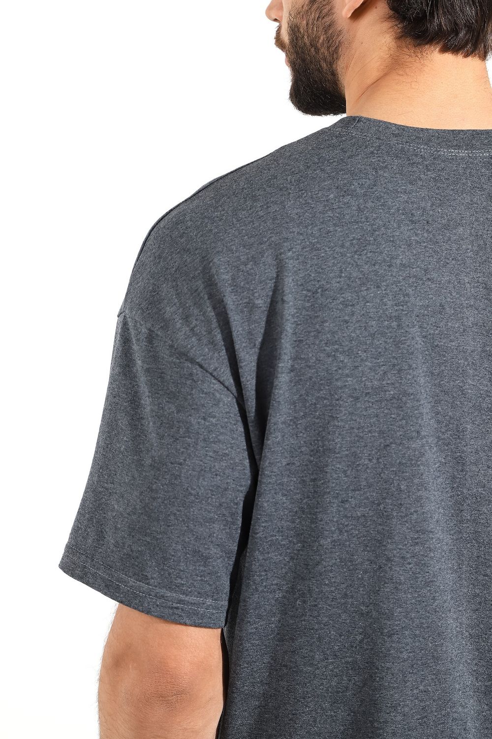 Фуфайка (футболка) мужская Герой-5 Виотекс АНТРАЦИТ МЕЛАНЖ