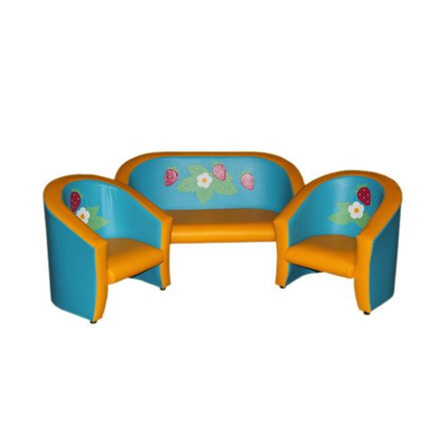 Комплект мягкой игровой мебели «Совенок с аппликацией» Ягодки