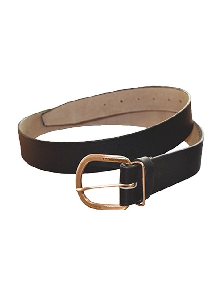 Ремень брючный Р-2 (кожа, чёрный)