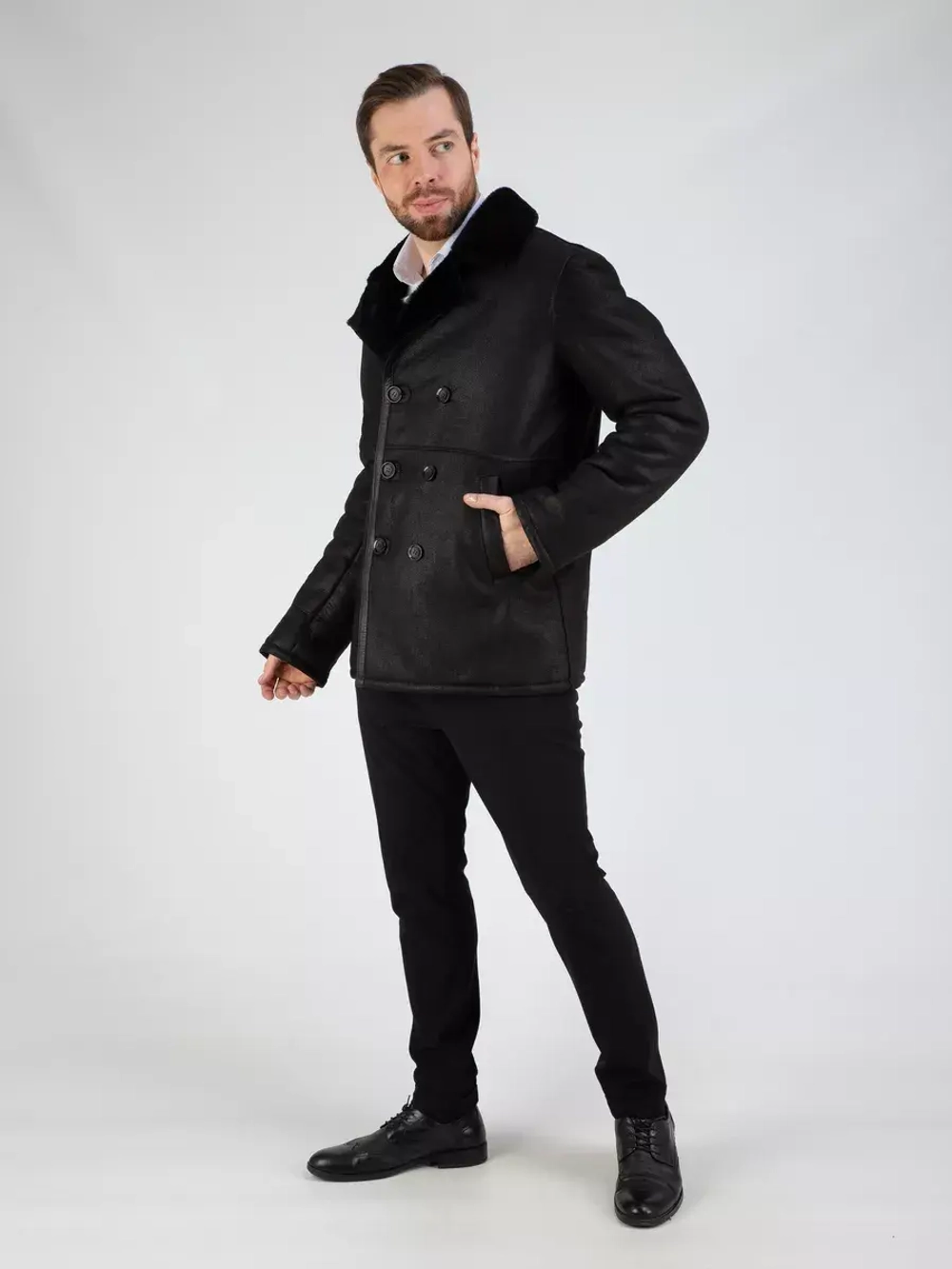 Дубленка натуральная зимняя Турция