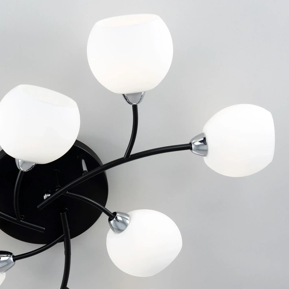 Citilux Флорида CL148195 Люстра потолочная Чёрная