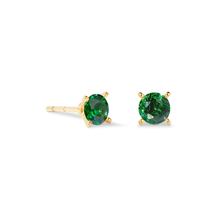 Серьги Coeur de Lion Dark Green-Gold 0207/21-0549