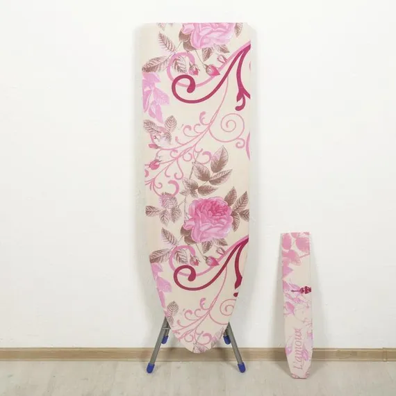 Доска гладильная Nika «Белль-Юниор 3», 112×34,5 см, два положения высоты 70, 80 см, МИКС