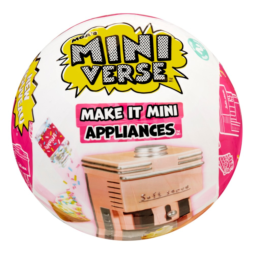 MGA's Miniverse - Мини бытовая техника Шар-сюрприз Make It Mini Appliances 523444