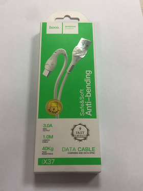 Кабель USB - Type-C Hoco X37 Белый