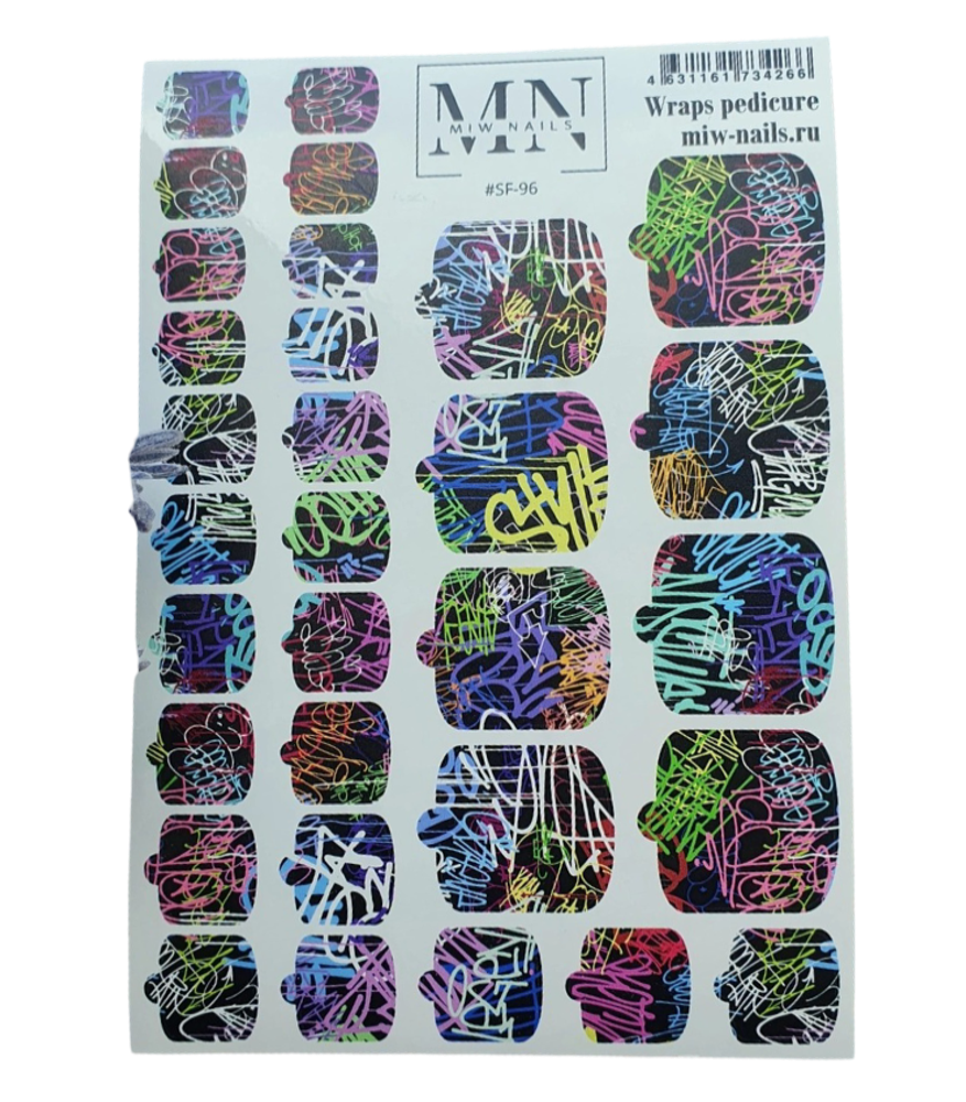 Пленка для педикюра SF-96 MIW NAILS