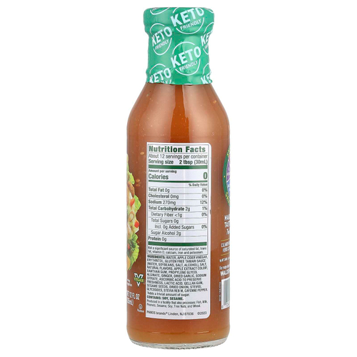 Walden Farms, Кунжутно-имбирная приправа, 12 жидких унций (355 мл)