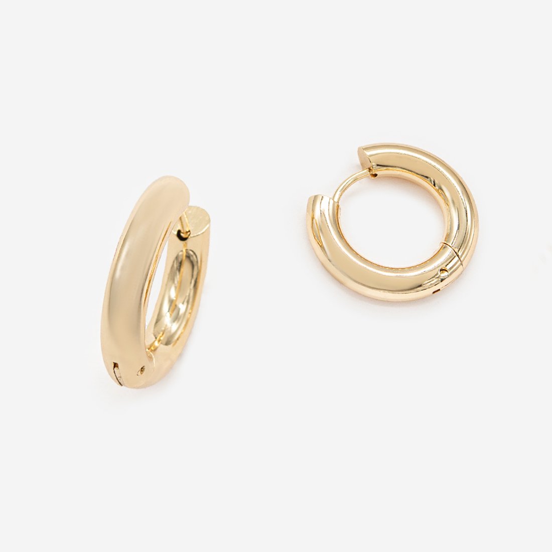 Швензы-кольца (Конго, Бублик) 19мм, позолота