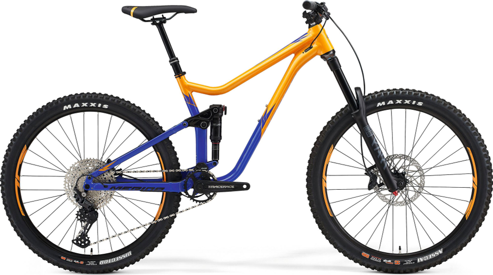 Велосипед '21 Merida One-Sixty 400 Рама:L(18.5") Orange/Blue