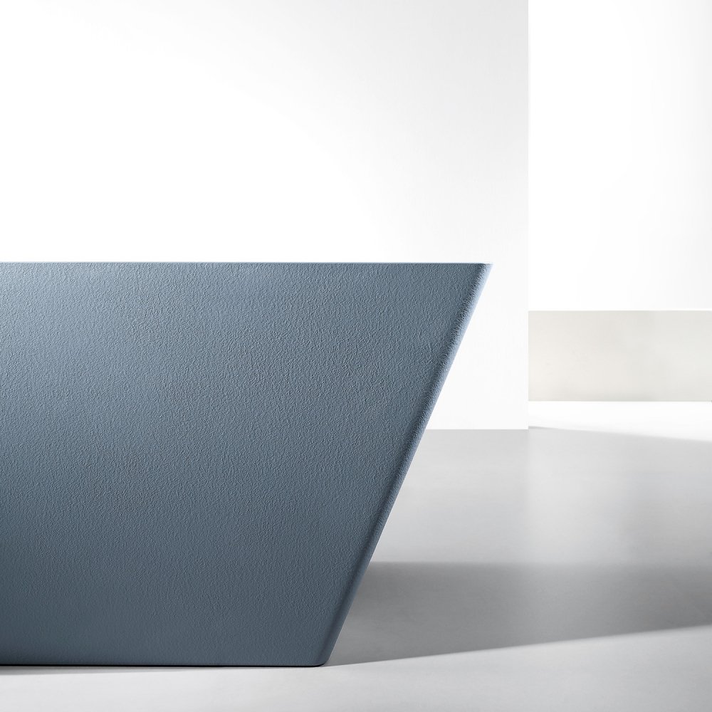 Ванна из искусственого камня ABBER Berlin AM9912G серая