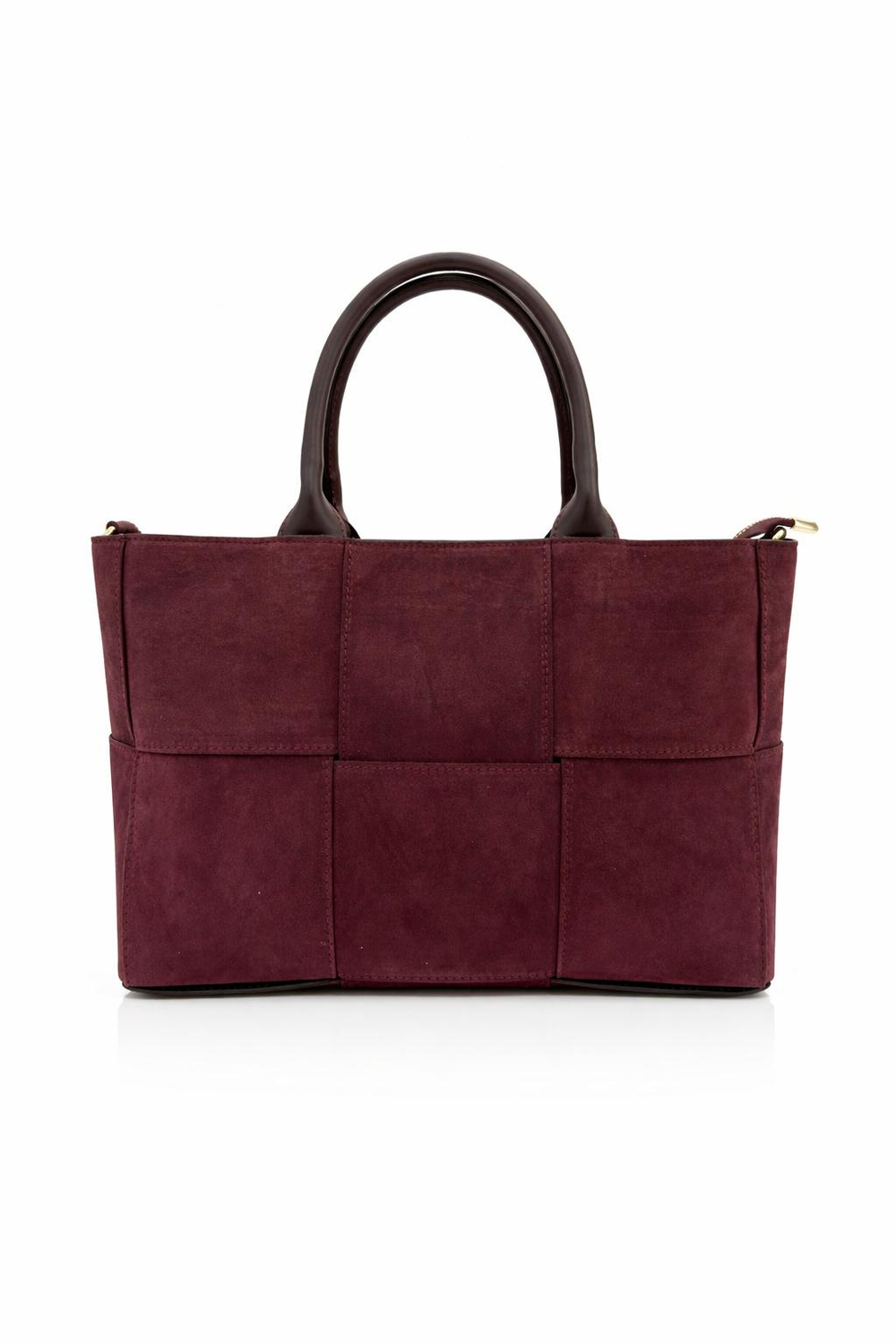 ITALY K сумка замша - бордовый
