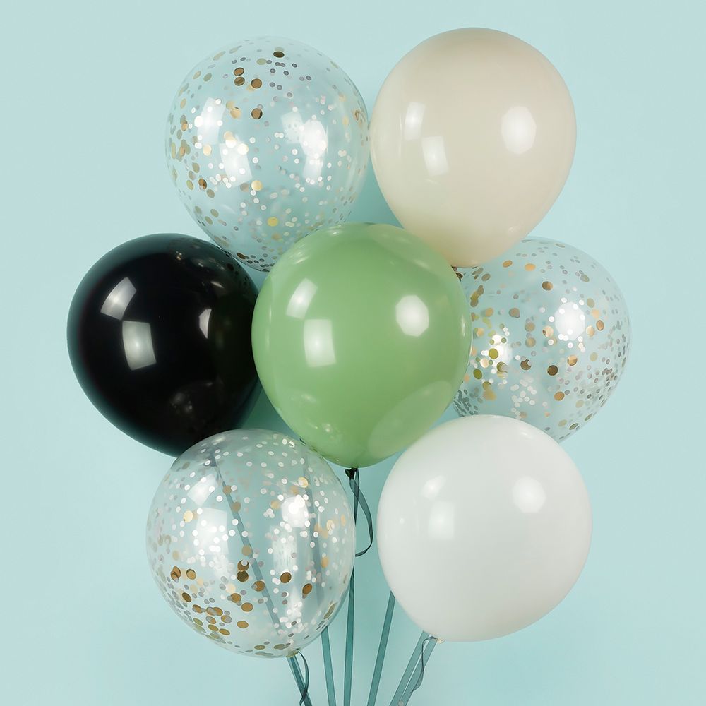 Шар (18''/46 см) Авокадо, пастель ретро, 1 шт.