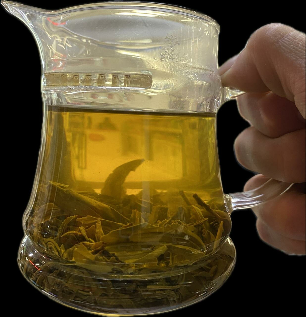 Зеленый чай "Хуан Шань Мао Фэн", органический, без ароматизаторов, 100 гр