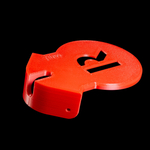 Подставка настенная угловая для Яндекс станции Мини2 (Яндекс-Алиса), красная