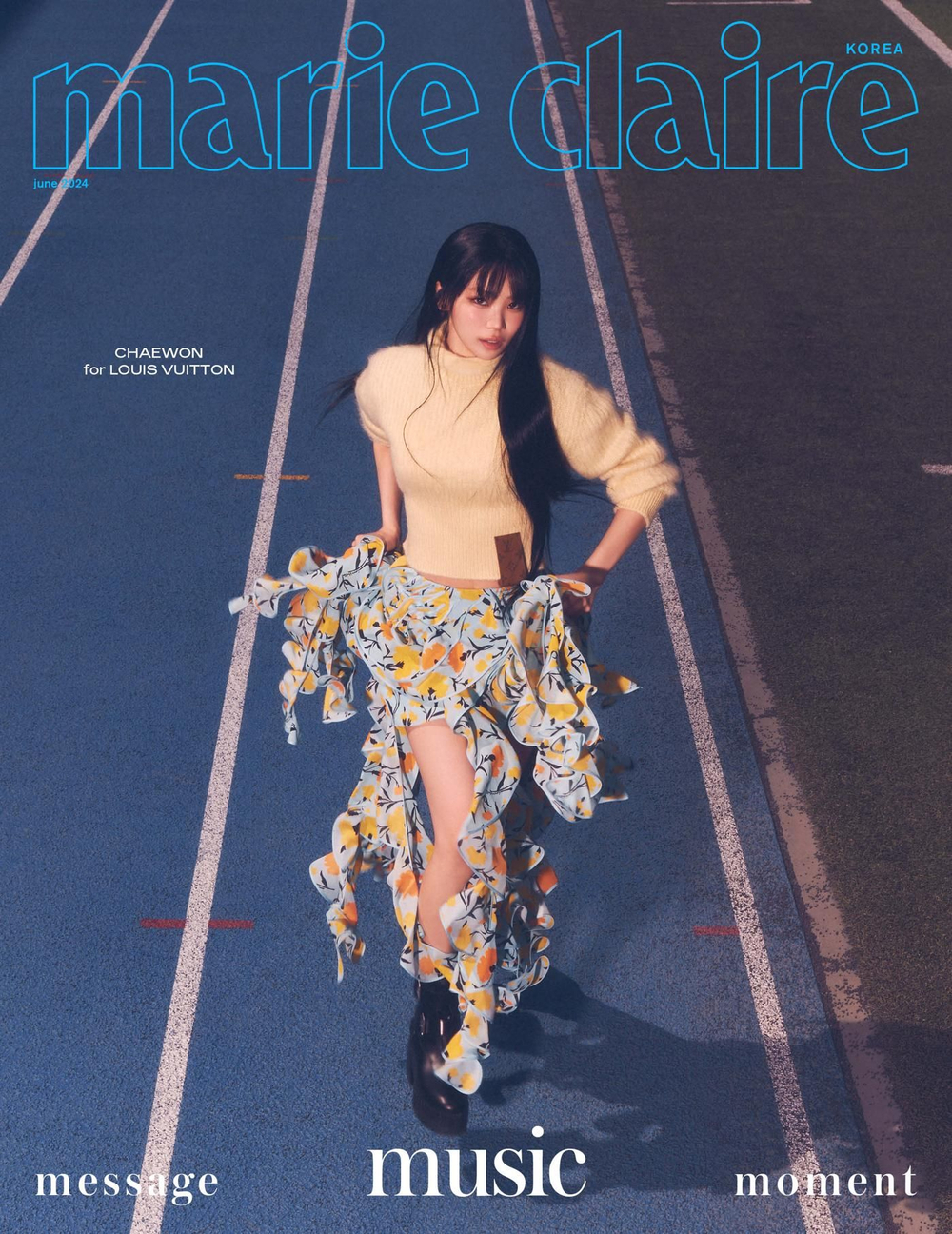 публикация MARIE CLAIRE - 2024.06 LE SSERAFIM