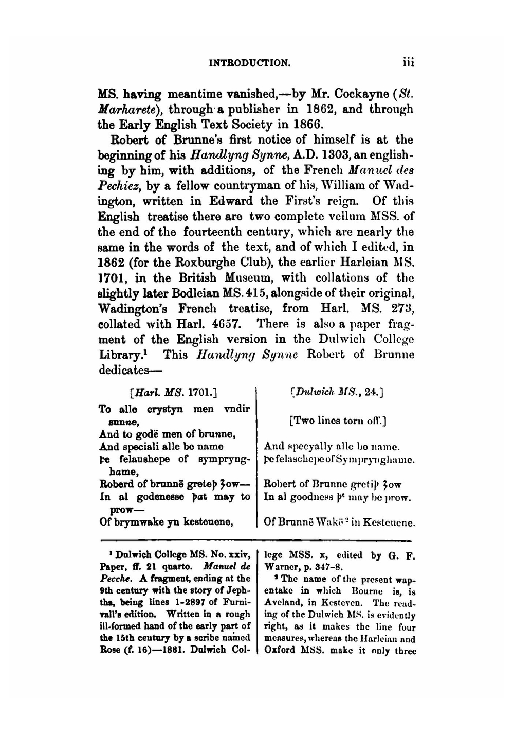 The Story of England. Part 1 | Robert Mannyng