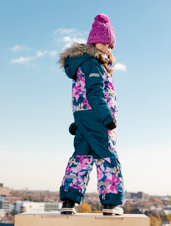 Купить зимний комбинезон Deux par Deux F10 T721 013 (манишка в подарок!)