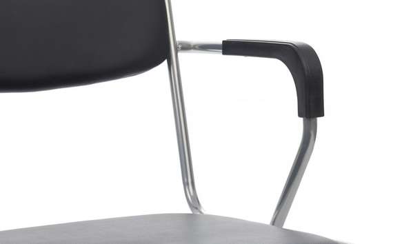 Кресло Nix Plus RCH OMKL-03 Черный/Металл окрашенный Хром