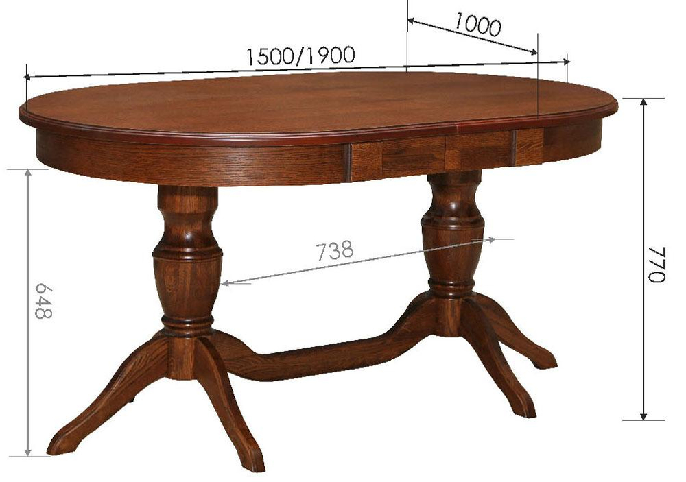 Стол обеденный «Верди» П4.487.4.13 (П106.06-01)