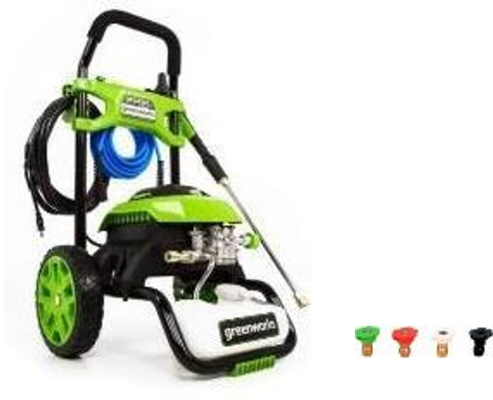 Мойка высокого давления электрическая Greenworks Арт. 5105507, 1800 Вт, 140 бар
