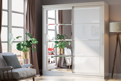 Шкаф-купе Элегант №7 2,0 м, Сандал светлый