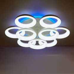 Citilux Паркер Смарт CL225A190E RGB Умная люстра Белая