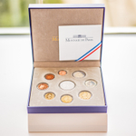 France 2010 Proof Coin Set with 15 Euro Commemorative Coin in Silver Proof "La Semeuse" (Exclusive to this Set)