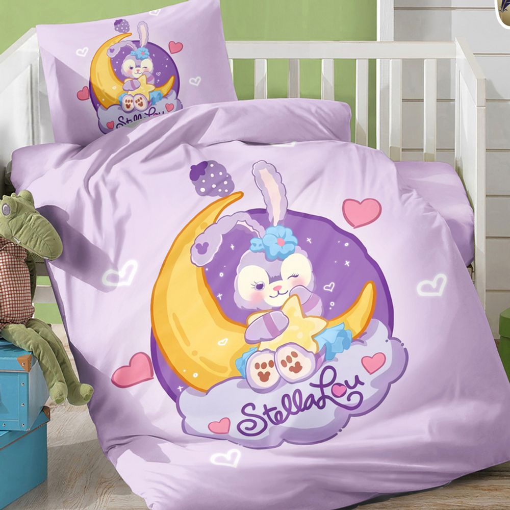 Комплект постельного белья &quot;РУ. BABY ИВТЕКС&quot; дизайн: D-070, поплин, 100% хлопок.