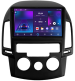 Магнитола для Hyundai i30 2007-2012 (кондиционер) - Parafar PF258T2RN2K на Android 13, QLED+2K, ТОП процессор, 4Гб+32Гб, CarPlay, 4G SIM-слот