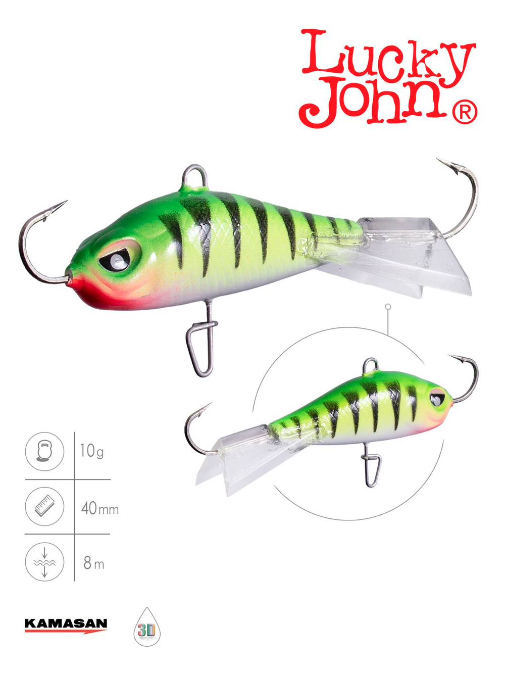 Балансир LUCKY JOHN Baltic №4, цвет 24, арт. 61400-24