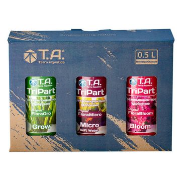 Terra Aquatica TriPart Set SW 0.5 (набор удобрений TriPart для мягкой воды)