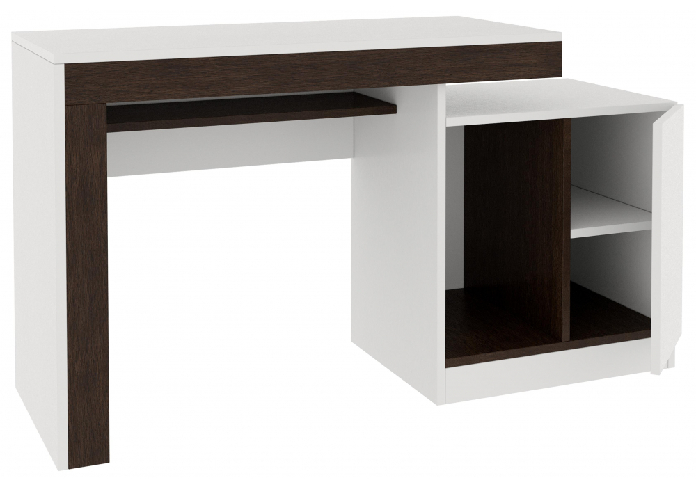 Корпусная мебель Woodville Модена  1 белый, венге