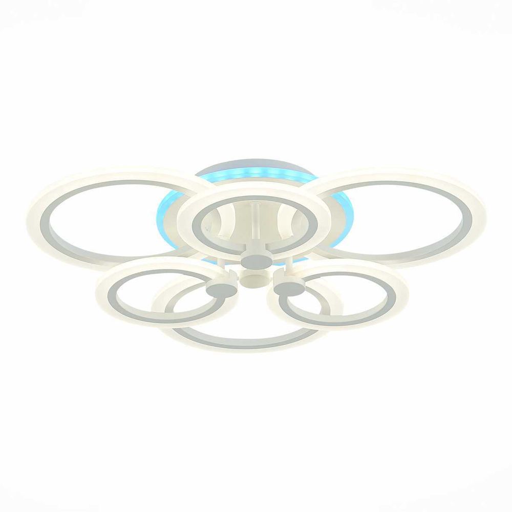 *SLE500652-06RGB Светильник потолочный Белый/Белый LED 1*108W RGB 8W 3000-6000K