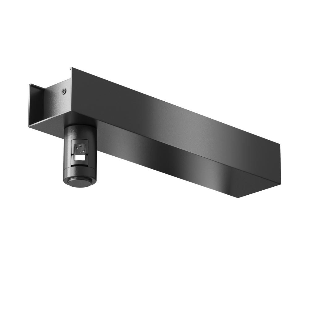 Основание настенное Wall для блока питания с вводом питания Flarity черный Maytoni Flarity TRA155CW-BB-B